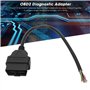 Adaptateur de Prise OBD2 16Pin Connecteur de Câble Mâle Raccord D'outil de Diagnostic pour ELM327 Extensio