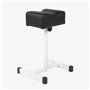 Repose-pieds, repose-pieds de pédicure, repose-pieds en métal réglable, bureau, coussin épais confortable pour Spa