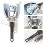 Taesayl Wastegate de Turbo Turbocompresseur 651839880 pour 206 207 307 407 Berlingo C2 C3 C4 XSARA Picasso C-MAX Focus II Partne
