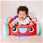 Playgro Voiture en Peluche avec Volant, Musique et Effets Lumineux, À partir de 6 mois, Music and Lights Comfy Car, Multicolore,