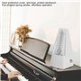 Easy Operate Tempi Metronome pour musiciens pour laboratoires pour entrepôts(blanc)