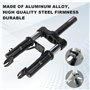 MangWany Fourche de Suspension Amortisseur Avant pour Xiaomi M365 Pro/Pro2/1S/Essential Lite/Mi 3 Garde-Boue/Support de Pied/Sco