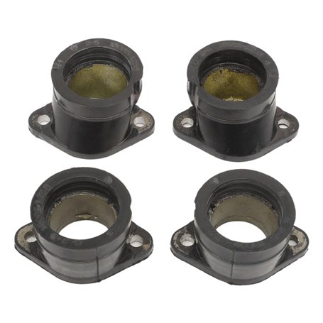 FanPaYY Jeu de collecteur d'admission de carburateur - Manchons d'admission en caoutchouc - Adaptateur d'interface pour Kawasaki