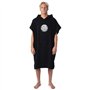 RIP CURL Poncho ou Serviette à Langer Wet As Change pour Les Sports Nautiques et Le Surf sur la Plage - Noir