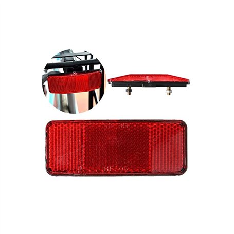 Inovey Bicyclette Vélo Sécurité Attention Avertissement Réflecteur Disc pour Cadre De Porte Arrière Pannier