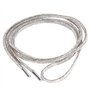 Strass Lacets Chaussures Rondes Pantalon Corde Ceinture Tête En Métal Cordon Cordon Remplacement pour Baskets À Capuche Pantalon
