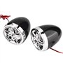 Haut-parleurs de Moto de Moto Bluetooth étanche, Support de Guidon BT Lecteur MP3 Audio stéréo Haut-Parleur système d'amplificat