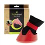 Kerbl Tubbease Chaussures de traitement pour sabots de cheval Rouge Taille M