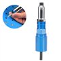 Attachement de tête de pistolet à rivets, accessoire de perceuse à rivets pour perceuse riveteuse électrique Rivet écrou pistole