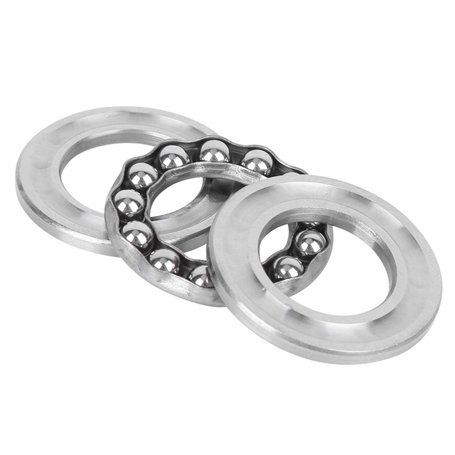 PUSOKEI 5 pièces 51103 Roulements à Billes de butée Piste Convexe 17mm x 30mm x 9mm Acier à roulement de Haute précision