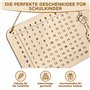 Glitzkind Addition de planches d'apprentissage,Contenu de remplissage pour sac d'école, idée cadeau de rentrée scolaire pour fil