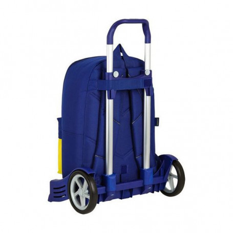 Cartable à Roulettes FC Barcelona - Sac à Dos Trolley 27 Cm, Rouge, Neuf Avec étiquette