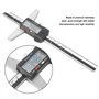 Jauge de profondeur numérique d'outil de mesure de vernier de 0,01 mm, vernier électronique, pour un usage quotidien