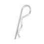 Clips de goupille fendue de type B goupille fendue 10 pièces/ensemble Kit d'assortiment de goupilles fendues à ressort(3 * 60mm