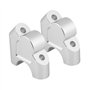Pince de de guidon CNC adaptateurs de hauteur de moto en alu um pour R1200GS LC ADV 2014-2018(argent) rehausseur guidon gs 1250 