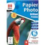 Micro Application Papier Photo Brillant 13x18 - Premium - 255 g/m² - 50 feuilles blanc MA-5347