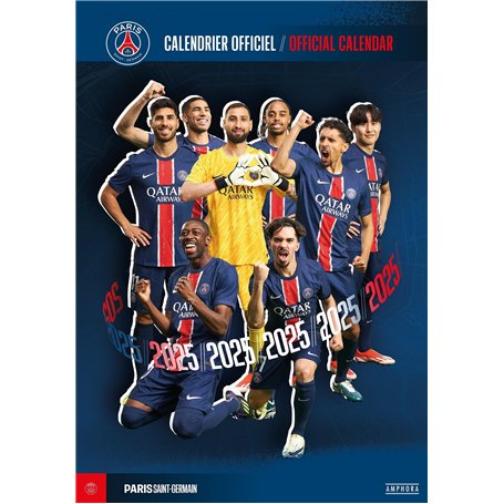 Calendrier officiel Paris Saint-Germain 2025