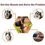 Muselière pour Chien Berger Allemand Malinois, Protège-Dents en Cuir pour Mordre, Mâcher, Mâcher, Respirant, Réglable pour Chien