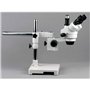 Microscope stéréo trinoculaire sur bras avec perche Zoom 7x-45x