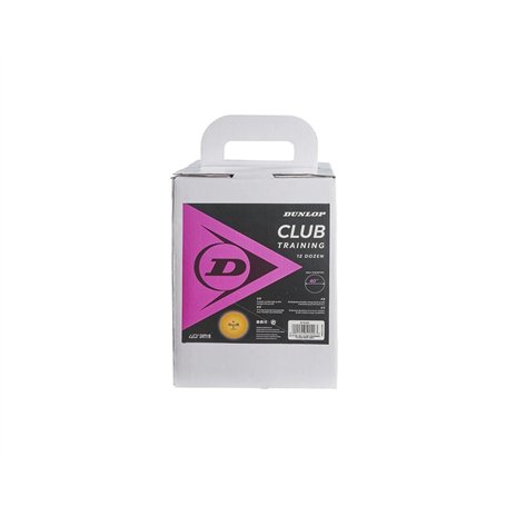 Dunlop Club Training 144 Lot de 144 balles de Tennis de Table Orange