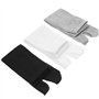 WINOMO 3 paires Chaussettes Tabi Chaussettes de coton Sabots Tongs 2-Orteil Elastique Unisexe