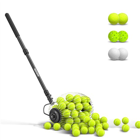NEEWER TB01S Trottinette de ramassage de balles tennis