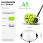 NEEWER TB01S Trottinette de ramassage de balles tennis, ramassage rapide pour balles de 1,5 à 3”, récupérateur de balles de golf