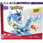 Mega Pokémon Coffret Jouet Construction Évolution Magicarpe 411 Pièces avec Figurine Articulée, Léviator Articulé À Construire, 