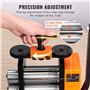VEVOR Laminoir de Bijoutier Largeur 76 mm Machine de Laminage de Bijoux Épaisseur 0,1-7 mm Réglable Rapport d’Engrenage 1:2 pour