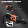 VEVOR Mini meuleuse droite 820 W 7000-30000 tr/min 6 vitesses Ponceuse multifonction avec câble de 1,8 m et pince de serrage 1/4