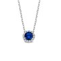 Pendentif Femme New Bling 9NB-1381 Argenté Bleu