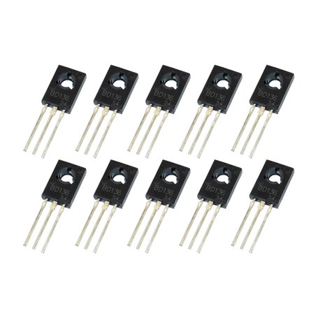 Kit de 10 transistors PNP BD136 45V 1.5A