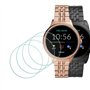 MTHGH Protection Écran pour Fossil Femmes Gen 5E 42mm/ Hommes GEN 5E 44mm Verre Trempé [4 pièces]