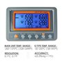 Gain Express Enregistreur de données thermocouple à 4 canaux de type K avec carte SD haute précision, grand écran LCD et alarme 