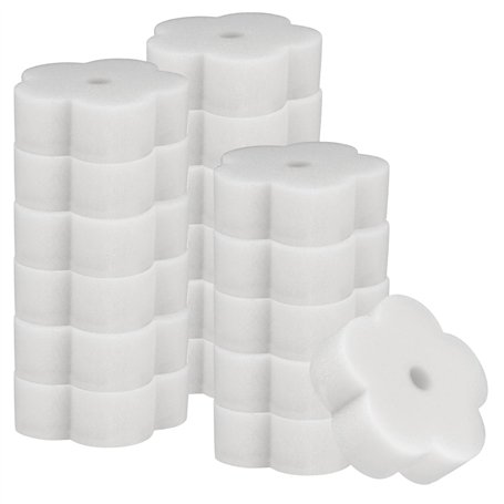 18 Pièces Éponge Absorbante d'Huile