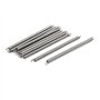 sourcing map Ressort de Traction Ressort de Tension Ressorts d'Extension 0.3mmx3mmx60mm 304 Inoxydable Acier Argenté 10pcs