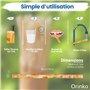 ORINKO Lot de 6 Bâtons de Siwak – Brosse à Dents 100% Naturelle – Nettoyant, Désinfectant et Blanchissant - Écologique, Biodégra