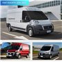 Pare Soleil Fiat Ducato Brise Avant, Couverture Pare Brise Fiat Ducato Convient Aux Modèles Fiat Ducato + 2006-2023 Peugeot Boxe