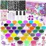 NCKIHRKK Kit Tatouage Paillettes Enfant
