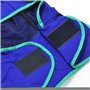 RIVERWELD Cagoule de soudage en tissu ignifuge pour soudeurs - Casque de soudage de couleur bleue - Équipement de sécurité au tr