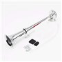 YIYDA Car Horn Klaxon 150DB Klaxon de voiture 45cm Air Horn avertisseur Chrome Zinc Unique trompette Camion Air Horn avec compre