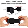 Support de Téléphone Siège Arrière de Voiture Réglable Rotation 360 Crochets de Stockage Compatible avec iPhone Galaxy Huawei Xi