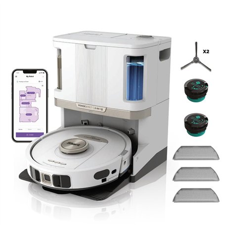 Shark PowerDetect 2-en-1 Robot Aspirateur Lavage