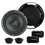 Renegade RX6.2C kit système 2 Voies 6.5" 165 mm 16.50 cm de diamètre 100 Watt rms 200 Watt Max woofer Tweeter Crossover Voiture 
