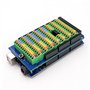 Treedix Bloc de bornes à vis Breakout Shield Module Expansion Board Module Breakout Compatible avec Arduino MEGA-2560
