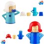 TANCUDER 2 PCS Nettoyeur à Vapeur pour Four à Micro-ondes, Micro-ondes Cleaner Angry Mama Nettoyeur Vapeur de Four Désodorisée e