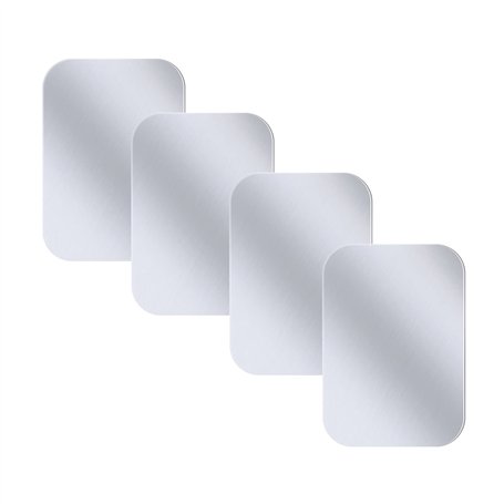 Juspota 4 Pièces Plaque Metallique Telephone