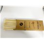 100 Pailles de blé bio de pailles écologiques pailles biodégradables respectueuses de l'environnement, 20cm/calibre 4 mm, pour l