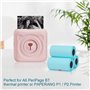 Auto-adhésif Rouleau de Papier Autocollant 9 Pcs Papier Photo Thermique pour PeriPage Imprimante Photo Portable Mini, P1 Mini Im