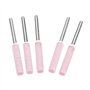 Lot de 5 Limes d'affûtage pour Polissage de Tronçonneuse,Tête de Polissage de Meulage en Diamant de 4,8 mm